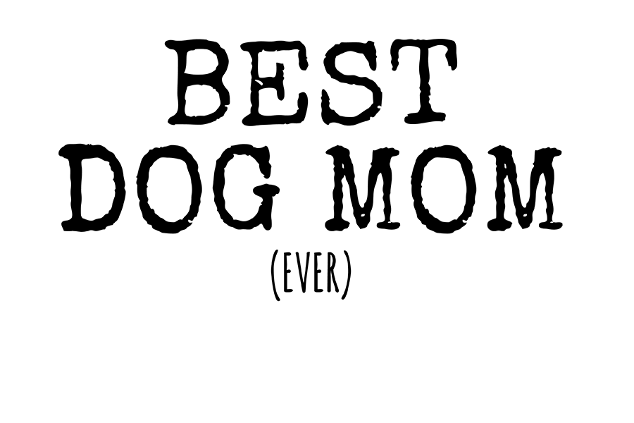 Best Dog Mom Ever | Candle Label Mockup Tool Free