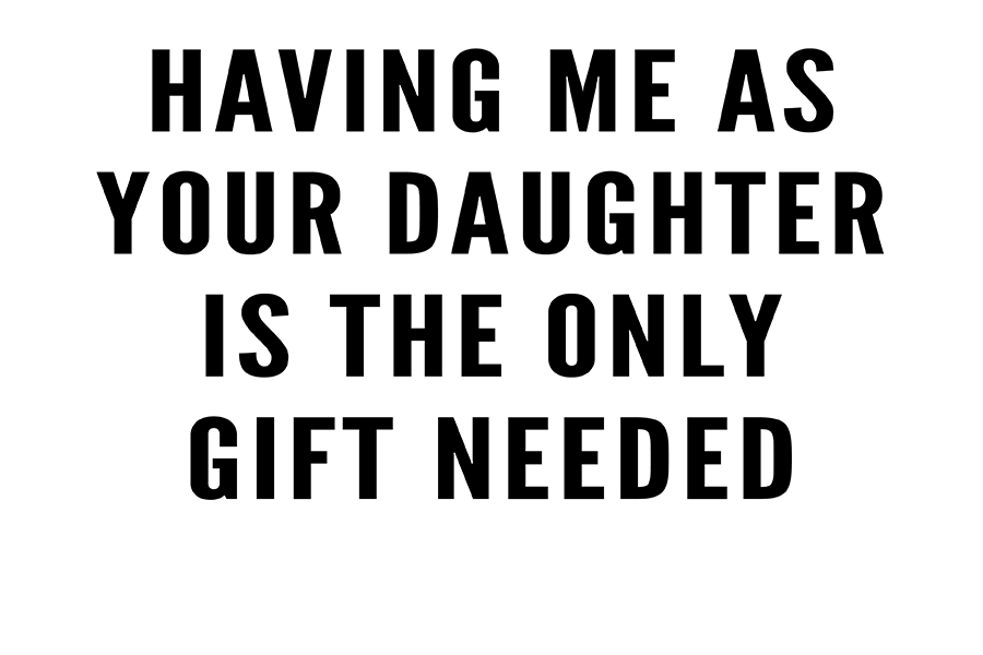 Having Me As Your Daughter If A Gift | Candle Label Mockup 9oz 3"x2" #019