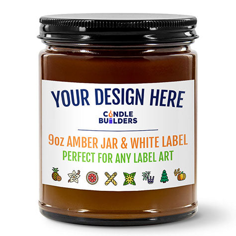 Wholealse private label candles. Show a candles that can be custopmized with your label and branding. 