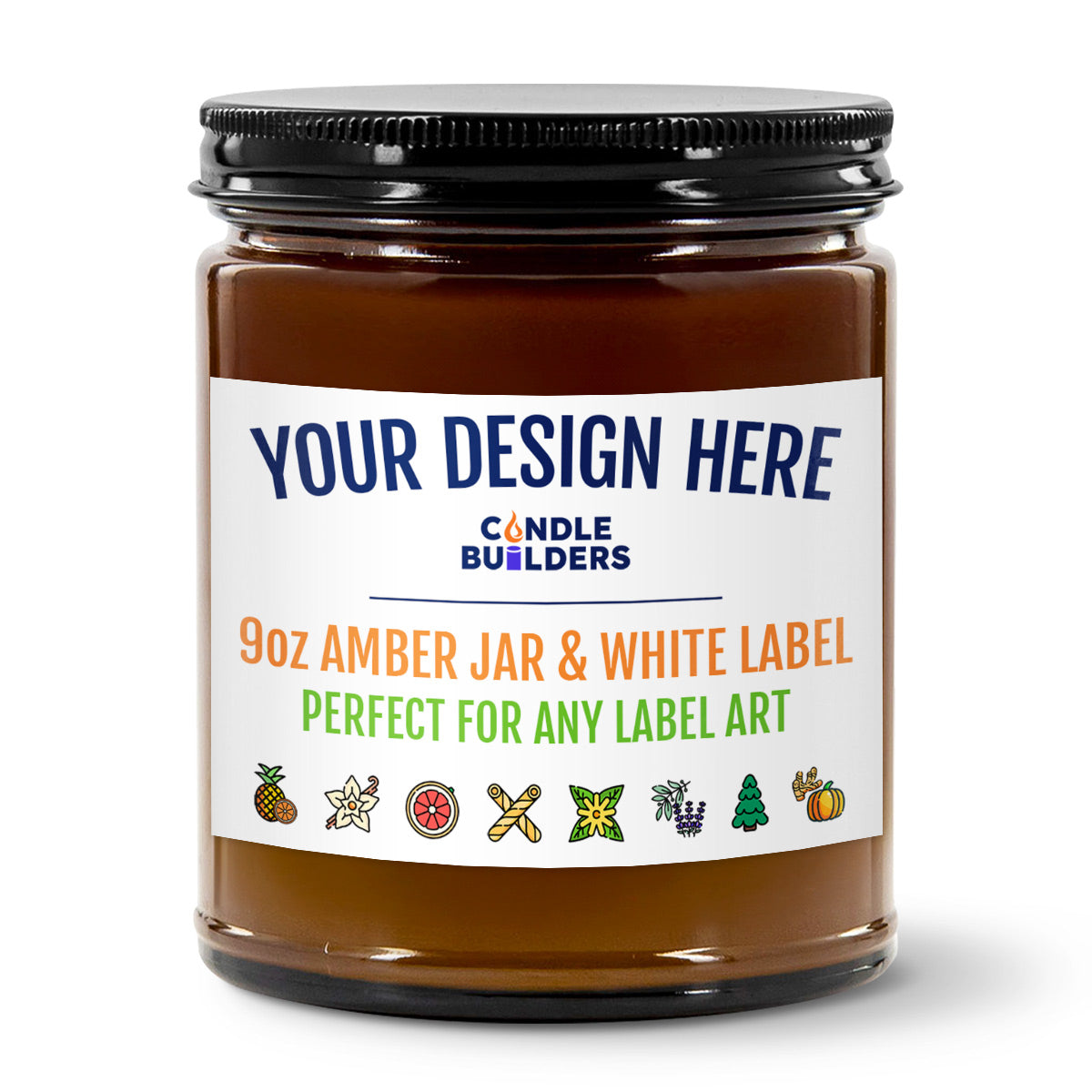 Candle Sample Pack - 9oz Amber