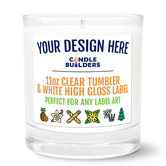 Private Label 11oz Tumbler Candle - Customize it for your own candle brand. 