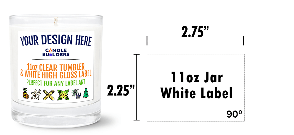 Label Specifications For Our 11oz Candle