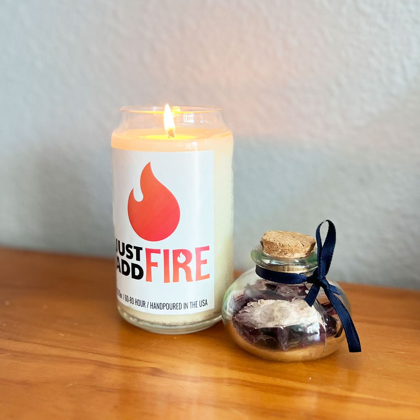 13.75oz Clear Jar Candle