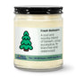 Sample 9oz Clear Jar Soy Wax Candle