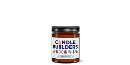 Example of the two candle products for this order. 